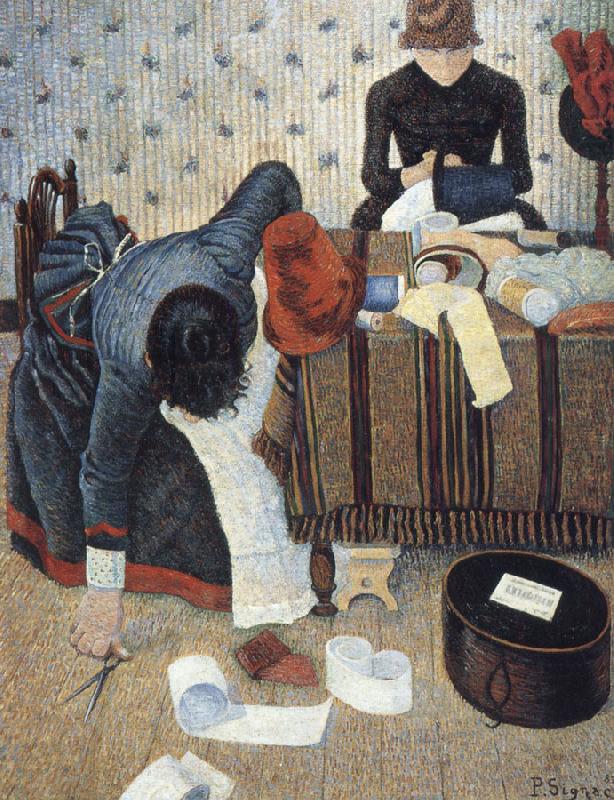 Paul Signac milliners china oil painting image
